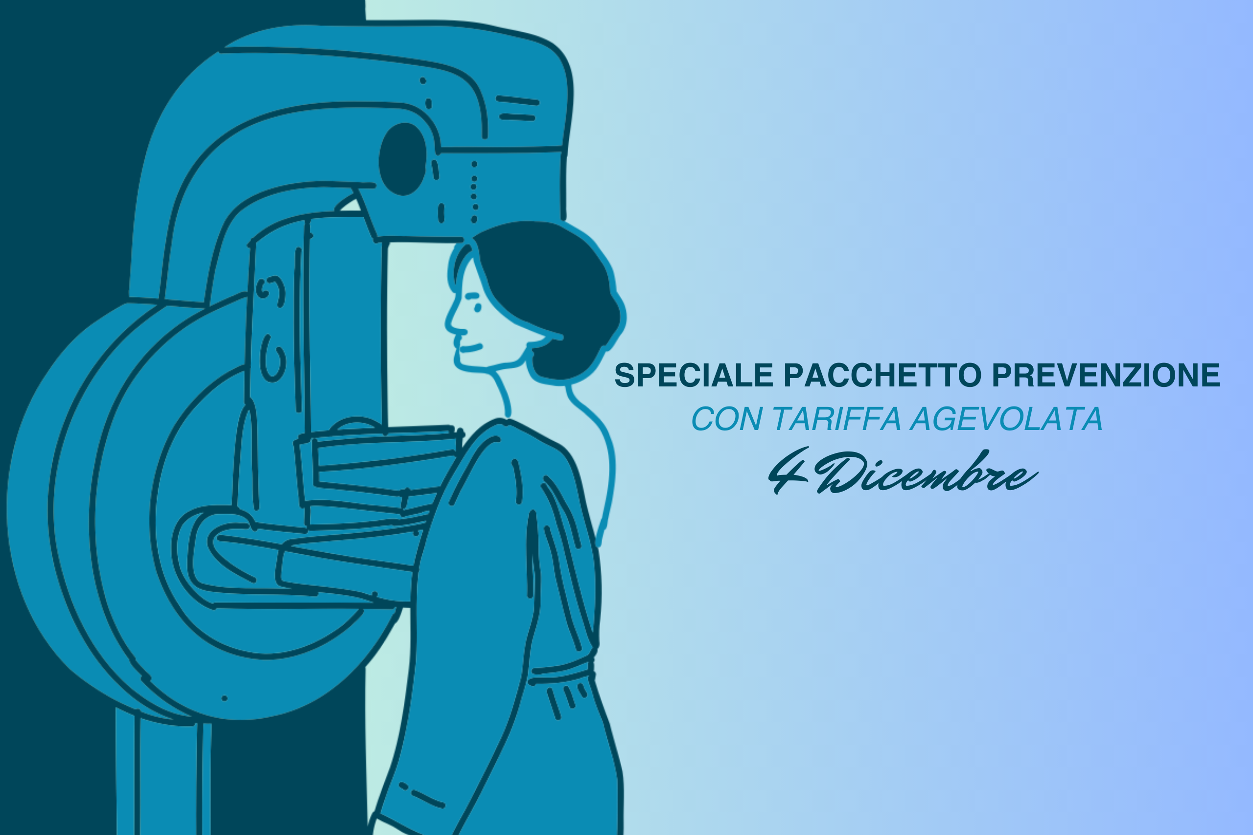 Pacchetto prevenzione visita senologica, mammografia 3D, ecografia mammaria